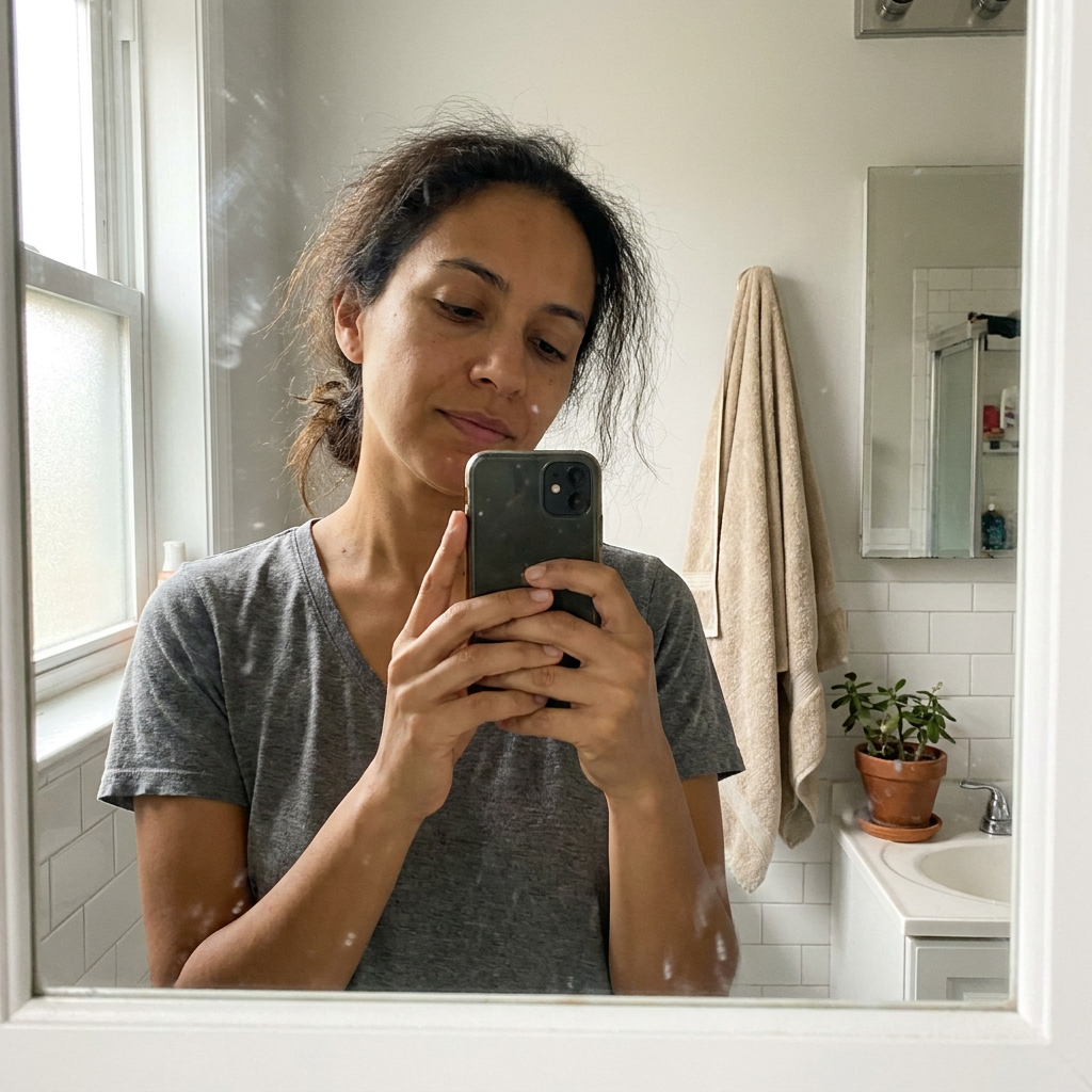 تصويرة ديال Fatima Z. قبل الاستعمال